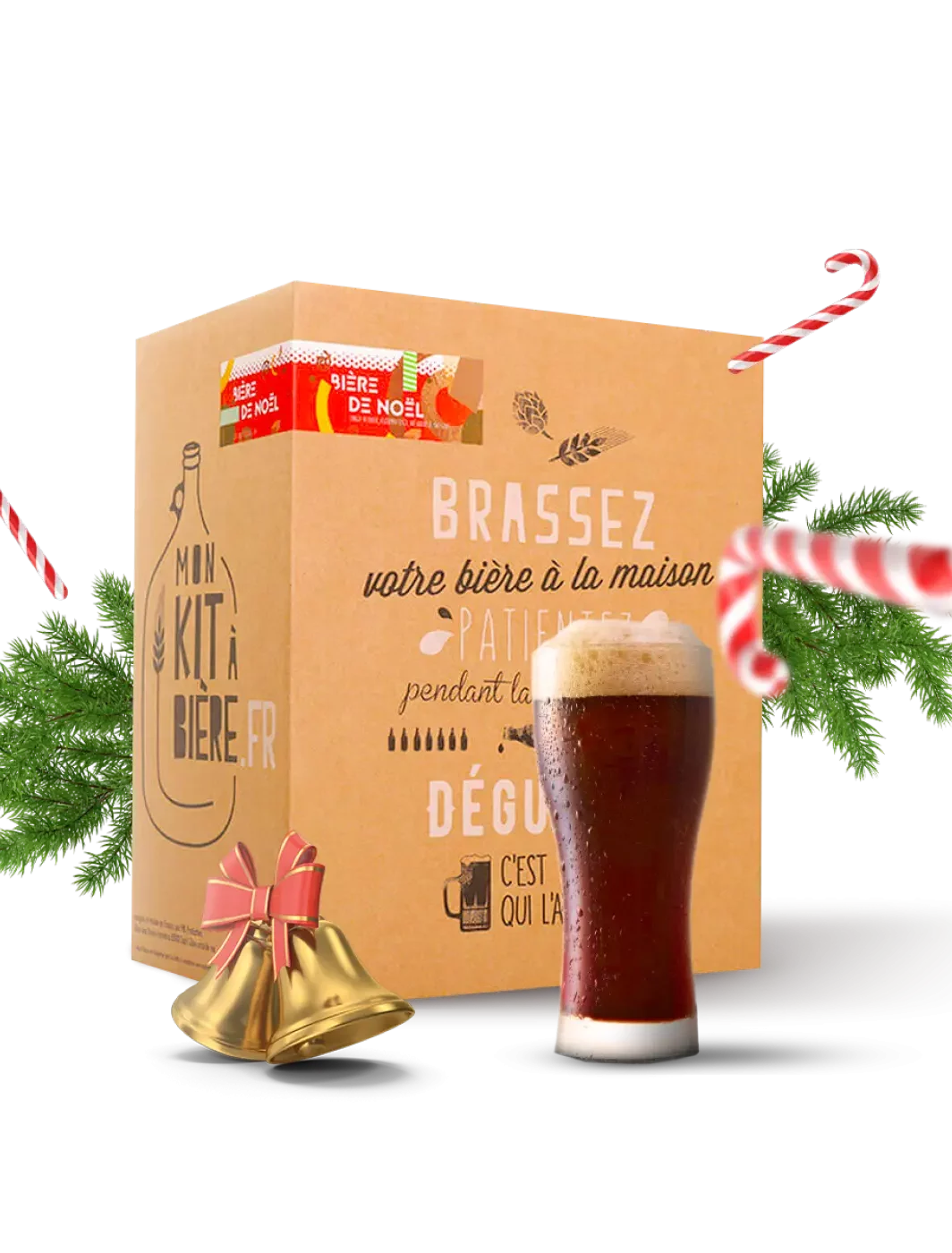 Kit complet de Brassage Artisanal Bière de Noël 5 litres