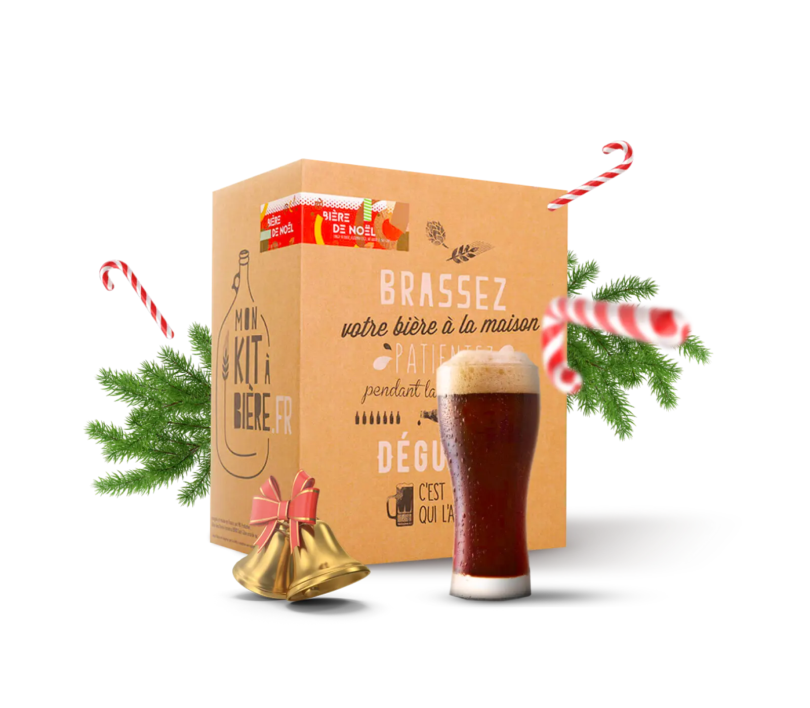 Kit complet de Brassage Artisanal Bière de Noël 5 litres