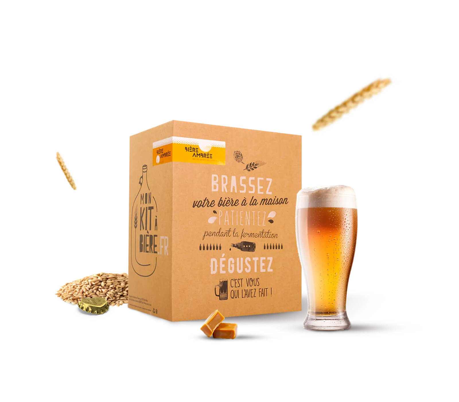 Radis et Capucine Kit BRASSAGE BIERE BLONDE - 4MURS