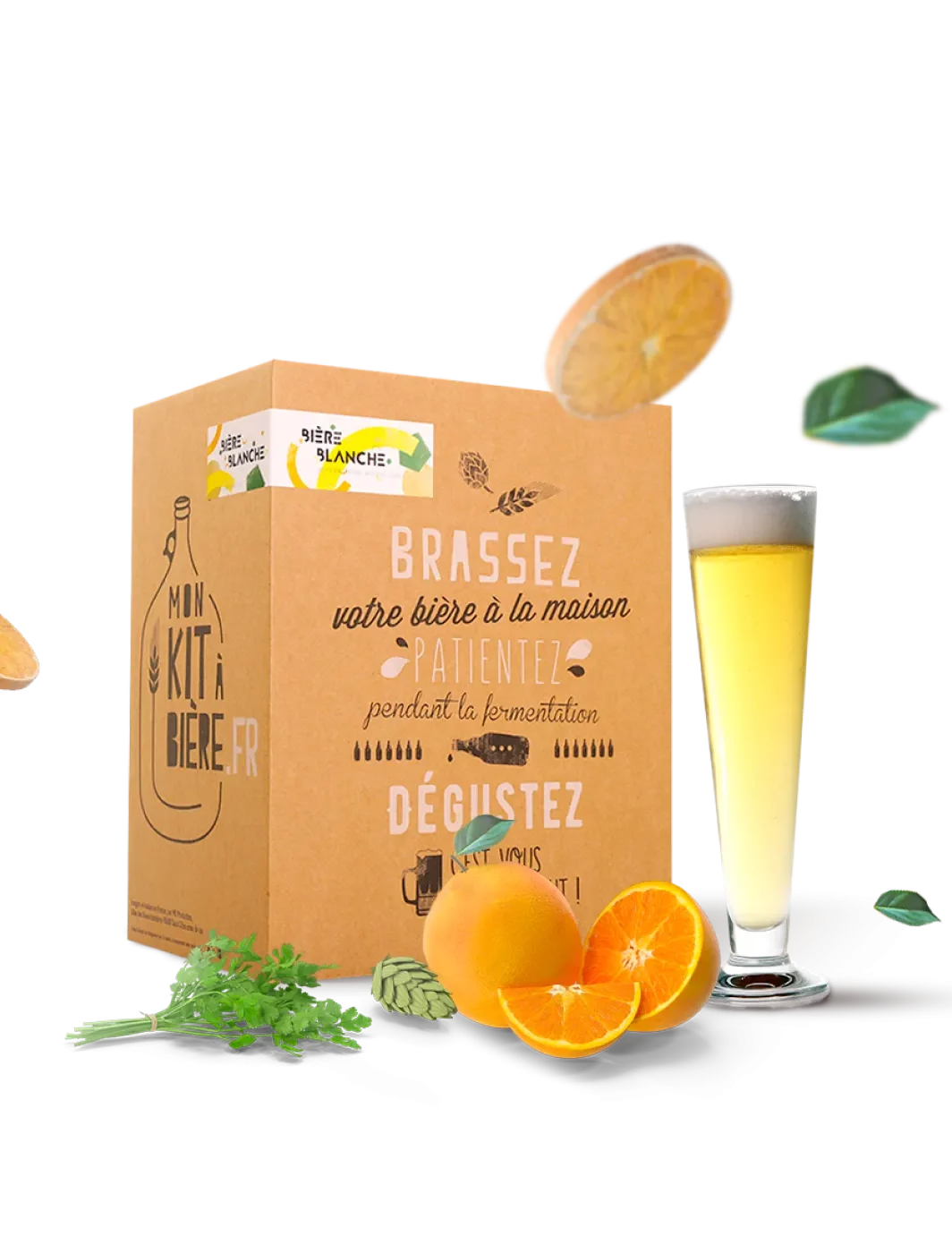 Kit intermédiaire de Brassage Artisanal Bière Blanche 5 litres