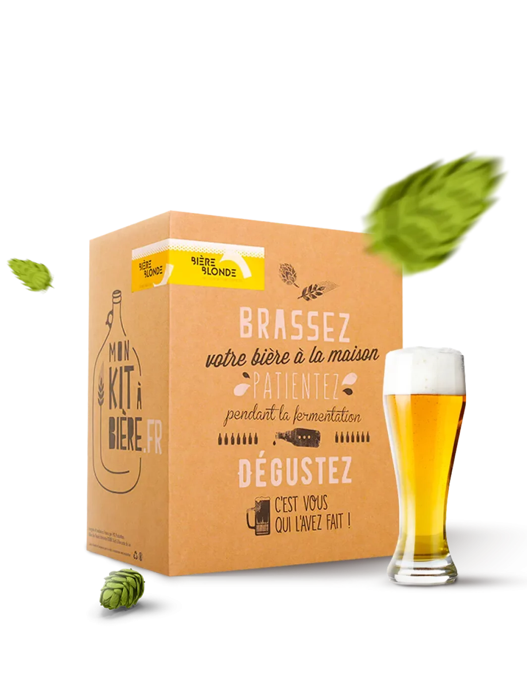 Kit intermédiaire de Brassage Artisanal Bière Blonde 5 litres