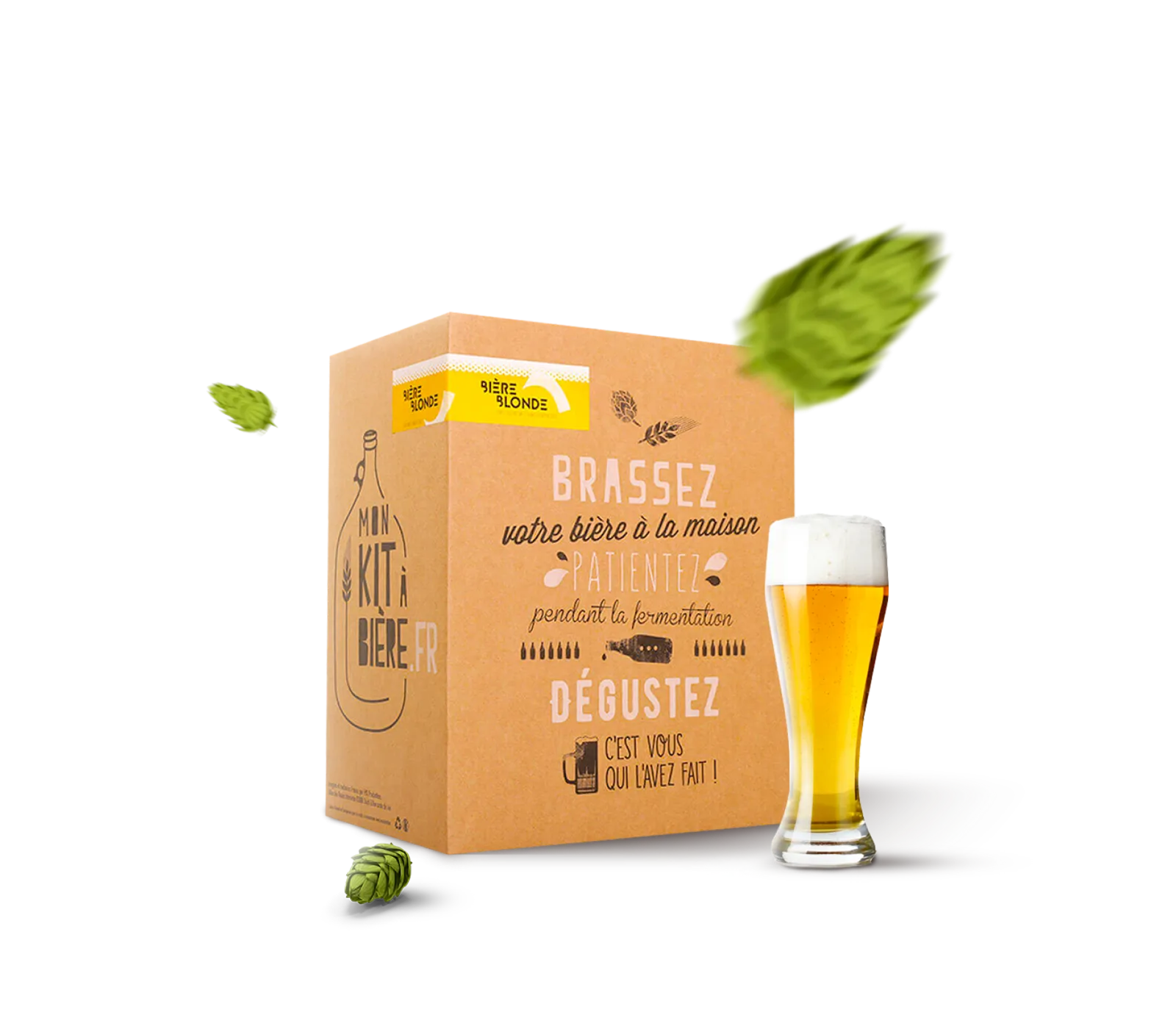 Kit intermédiaire de Brassage Artisanal Bière Blonde 5 litres