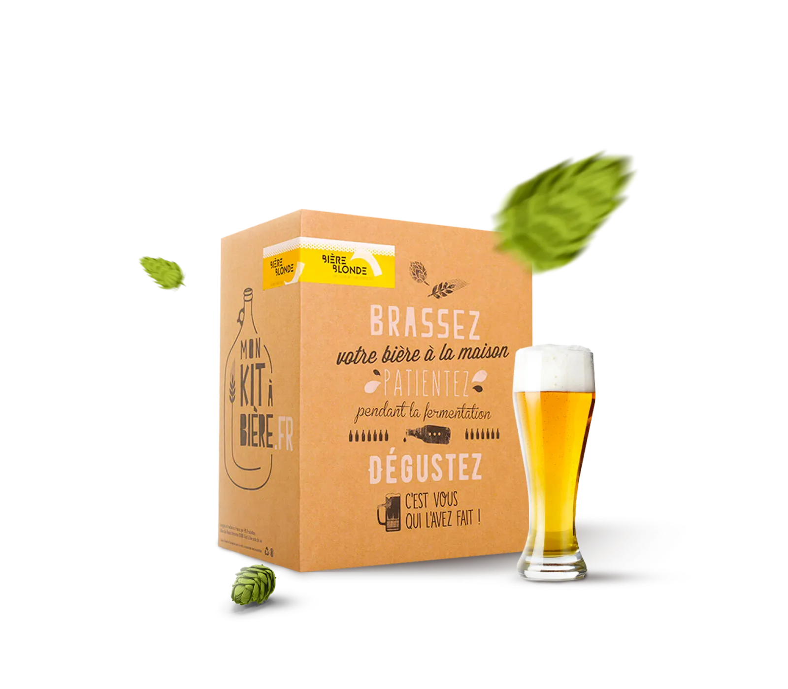 Kit de Brassage 5 Litres Bière Blonde - Pale Ale Française