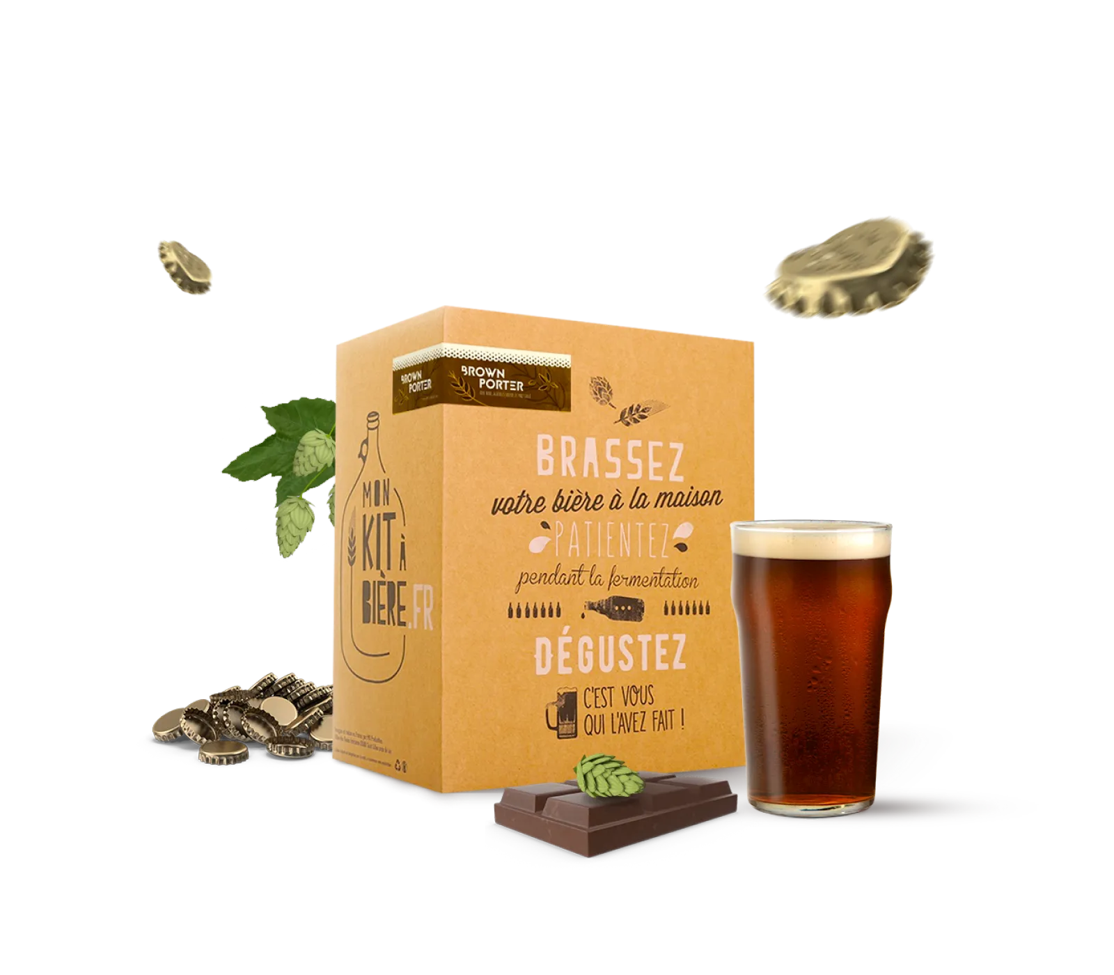 Mon kit à bière - Ambrée – Lesbieresetonnantes