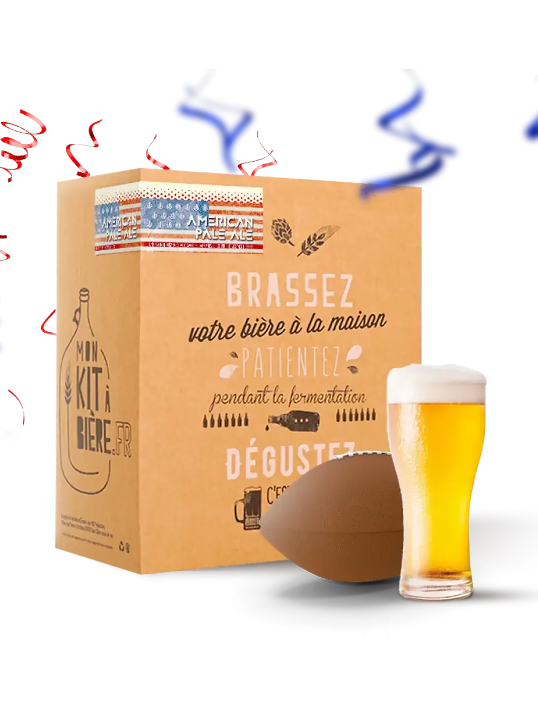 Kit complet de Brassage Artisanal Bière A.P.A. 5 litres