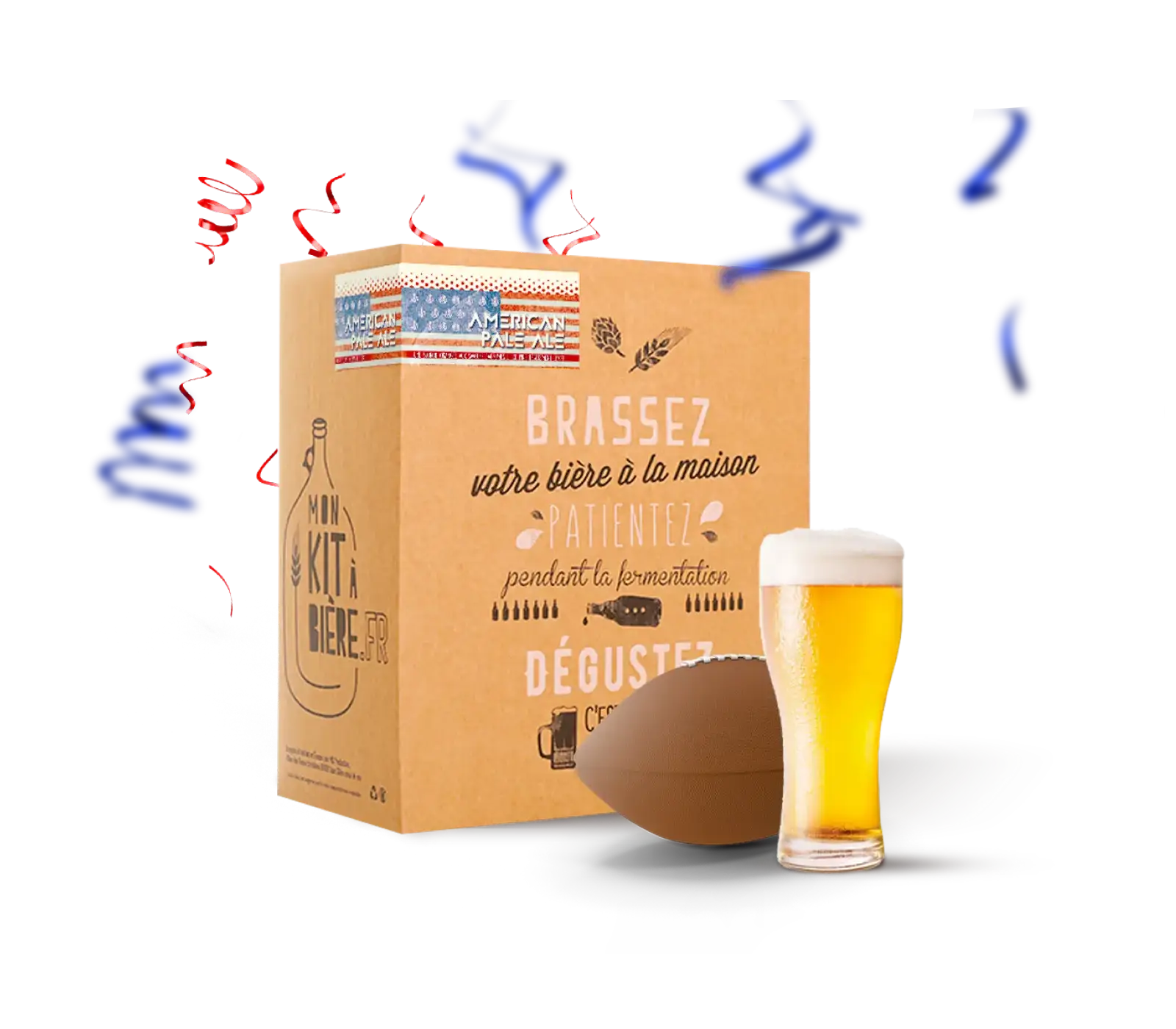 Eazy Brewing - Kit de Brassage Bière Blanche 5L - Kit Fabrication Bière