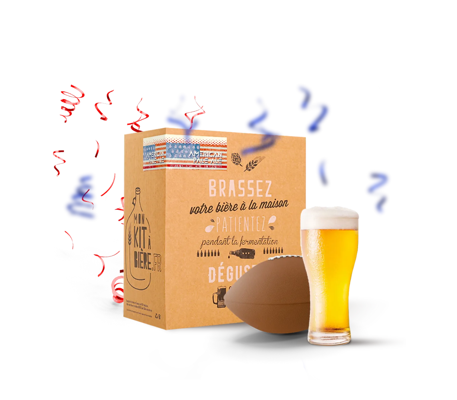 Eazy Brewing - Kit de Brassage Bière Blanche 5L - Kit Fabrication Bière