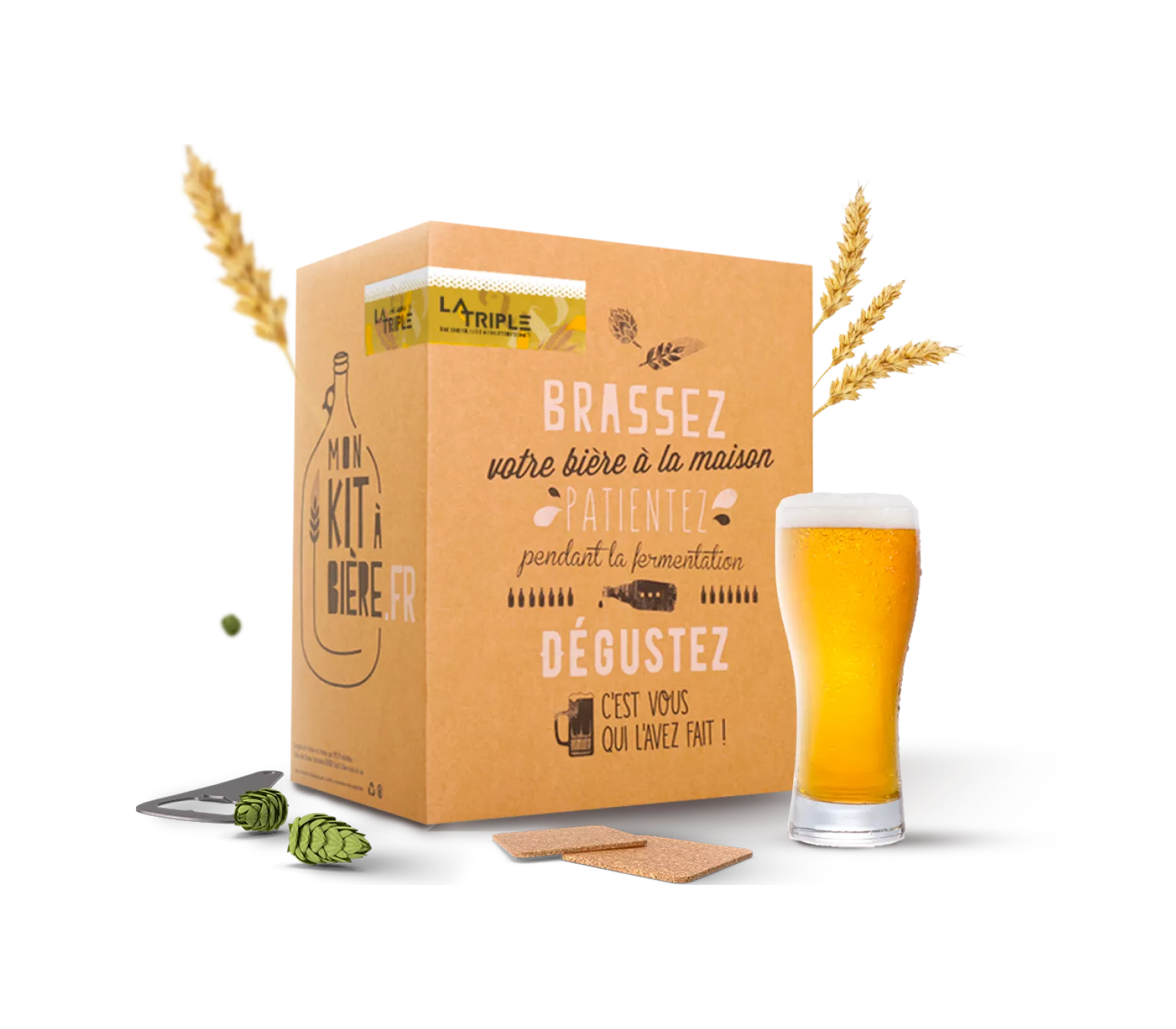 Kit de brassage - Bière IPA 5° - 1,5L