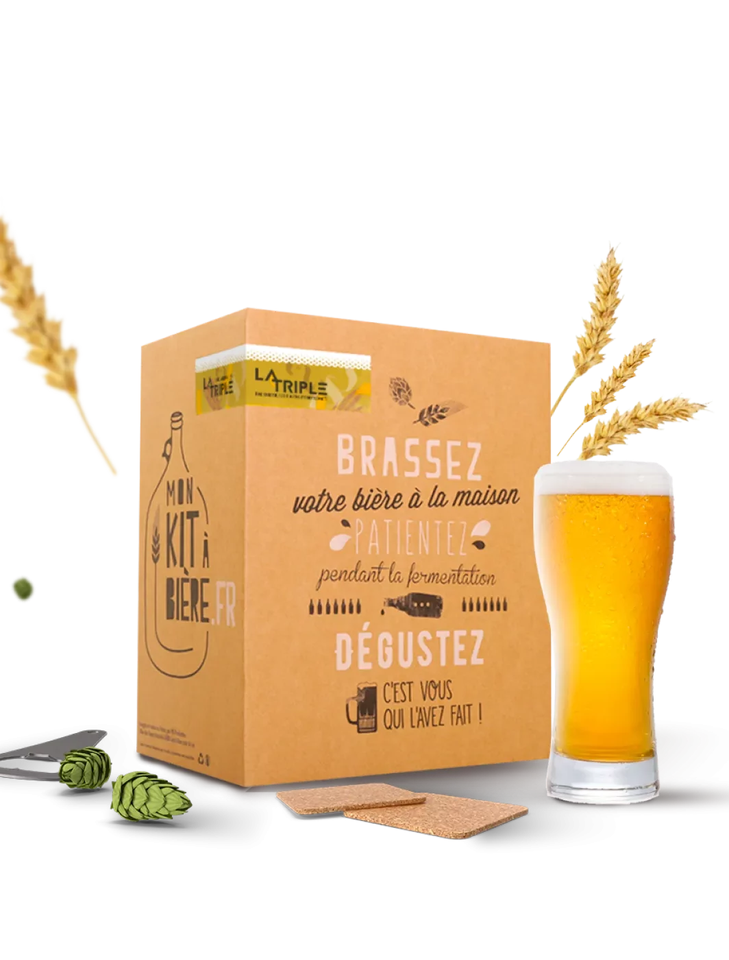 Kit intermédiaire de Brassage Artisanal Bière Triple 5 litres