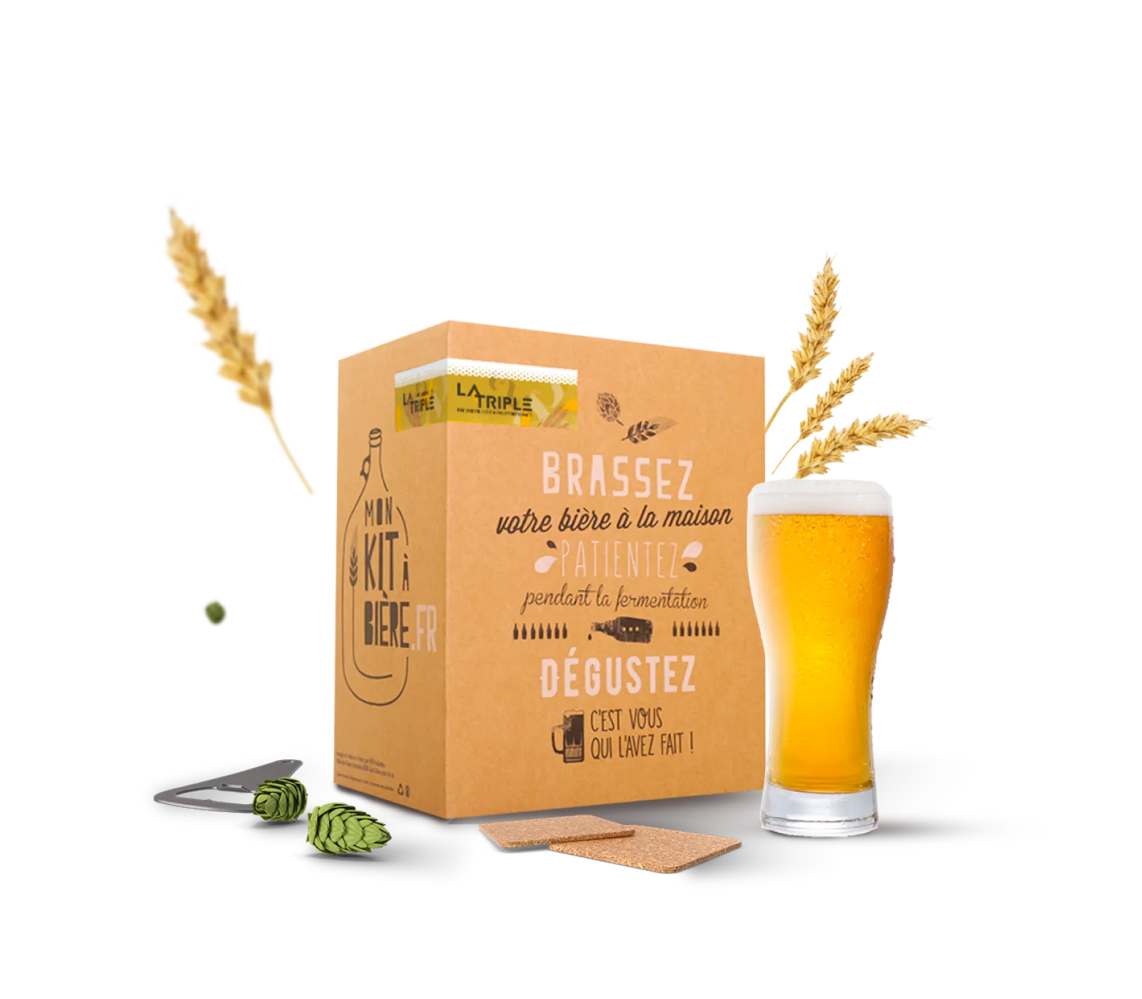 Kit découverte bière maison dès 43,61€ > Ensembles brassage bière complets