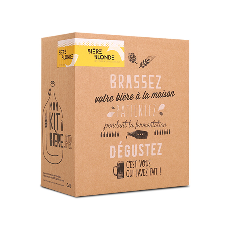 Kit tout grain bière blonde bio dès 28,32€ > Kits bière tout grain bio