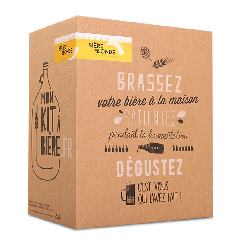 KIT COMPLET DE BIERE BLONDE 