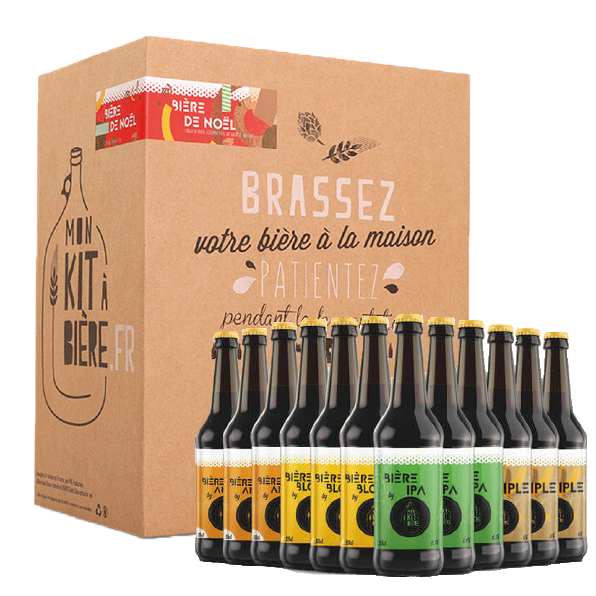 bière Blonde x12 Mon Kit à Bière