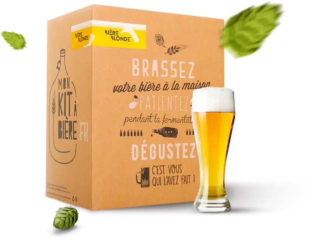 Kit de brassage de bière blonde artisanale 5L - Mon kit à bière